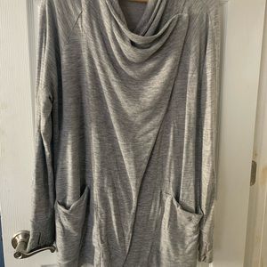 Athleta Studio Wrap Sweatshirt